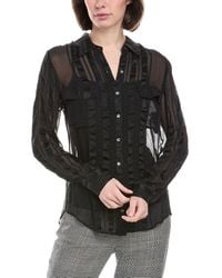 Le Superbe - Ribbon Stripe Silk Shirt - Lyst