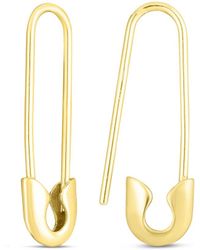 Italian Gold - 14k Drop Earrings - Lyst