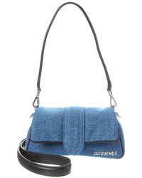 Jacquemus - Le Petit Bambimou Denim & Leather Shoulder Bag - Lyst