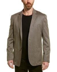 daniel hechter paris wool blend overcoat