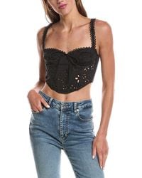 For Love & Lemons - Sammie Corset Top - Lyst