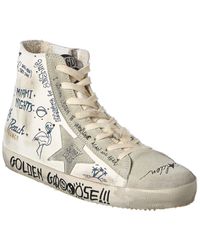 Golden Goose - Francy Leather& Suede High-top Sneaker - Lyst