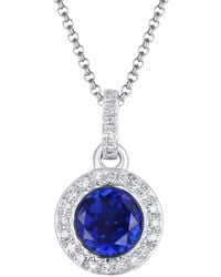 Diana M. Jewels - Fine Jewelry 14k 1.00 Ct. Tw. Diamond & Corundum Necklace - Lyst