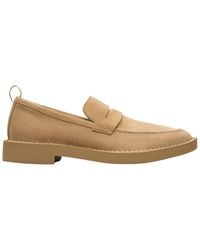 Clarks - Martock Lo Suede Penny Loafer - Lyst