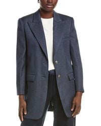 Michael Kors - Mohair & Silk-Blend Boyfriend Blazer - Lyst