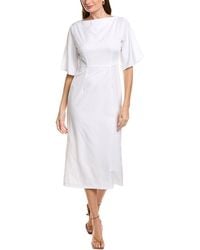 IPPONELLI - Solid Midi Dress - Lyst