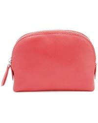 ROYCE New York - Compact Leather Cosmetic Bag - Lyst