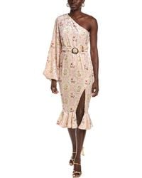 Hemant & Nandita - One-Shoulder Midi Dress - Lyst