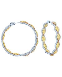 Diana M. Jewels - Fine Jewelry 18k 13.00 Ct. Tw. Diamond Earrings - Lyst