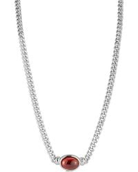 Chloe and Madison - Jewelry Cz Pendant Necklace - Lyst