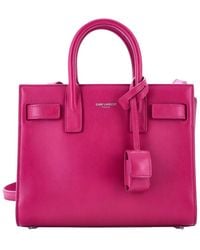 Saint Laurent - Leather Sac De Jour Bag Nano (Authentic Pre-Loved) - Lyst