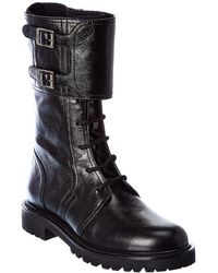 dior leather boots