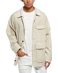 Rag & Bone - Strike Washed Canvas Jacket - Lyst