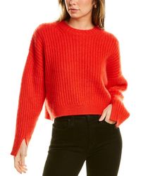 3.1 Phillip Lim - Split Cuff Wool & Mohair-blend Pullover - Lyst