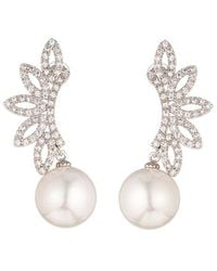 Eye Candy LA - Cz Sofie Cuff Earrings - Lyst
