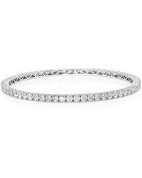 Amairah - 14K 7.00 Ct. Tw. Lab-Grown Diamond Bangle Bracelet - Lyst
