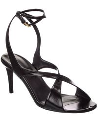 KHAITE - Liria Leather Sandal - Lyst