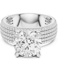 Amairah - 14K 4.15 Ct. Tw. Lab-Grown Diamond Engagement Ring - Lyst