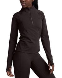 Beyond Yoga - Pacer Fleece Quarter Zip Pullover - Lyst