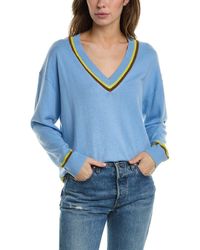 Chinti & Parker - Stitch Detail Cashmere-blend Sweater - Lyst