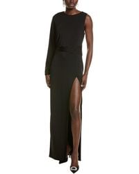 BCBGMAXAZRIA - Asymmetrical Maxi Dress - Lyst