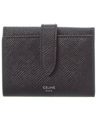 Celine - Fine Strap Leather Wallet - Lyst