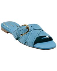Cole Haan - Velma Buckle Leather Sandal - Lyst