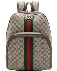 Gucci - Beige GG Supreme Canvas Ophidia Medium Backpack (authentic Pre-loved) - Lyst