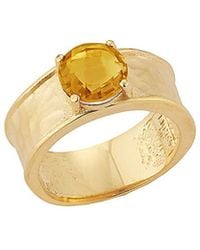 Reiss - 14k 1.50 Ct. Tw. Citrine Color Ring - Lyst