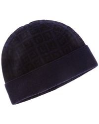 Givenchy - Knit Double-Face Wool& Cashmere-Blend Beanie - Lyst