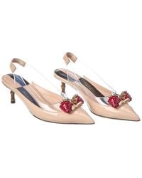 Gucci - Vinyl & Patent Slingback Pump (Authentic Pre-Loved) - Lyst