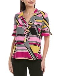 KARL LAGERFELD - Printed Blouse - Lyst