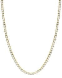 Forever Creations Signature - Forever Creations 14k 8.00 Ct. Tw. Lab Grown Diamond Tennis Necklace - Lyst