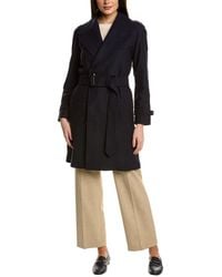 Burberry - Wool-blend Trench Coat - Lyst