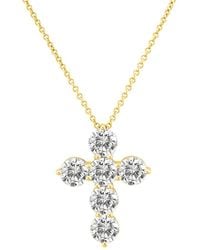 Diana M. Jewels - Fine Jewelry 18K 1.50 Ct. Tw. Diamond Necklace - Lyst