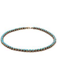 Ebru Jewelry - Plated Tennis Necklace - Lyst