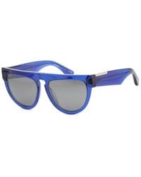 Burberry - Irregular Plastic Sunglasses - Lyst