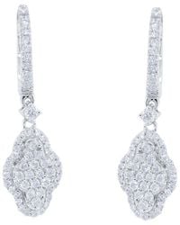 Diana M. Jewels - Fine Jewelry 14k 0.75 Ct. Tw. Diamond Earrings - Lyst