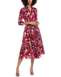 Samantha Sung - Aster Midi Dress - Lyst