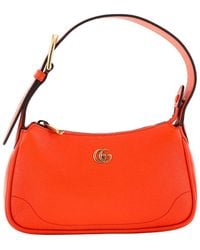 Gucci - Leather Aphrodite Shoulder Bag Mini (Authentic Pre-Loved) - Lyst