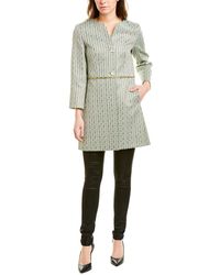 Cinzia Rocca Medium Trench Coat - Green
