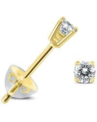 Diamond Select Cuts - 14k 0.07 Ct. Tw. Diamond Earrings - Lyst