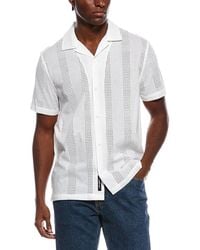 KARL LAGERFELD - Camp Collar Shirt - Lyst