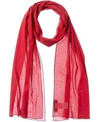 Dolce & Gabbana - Chiffon Silk-Blend Scarf - Lyst