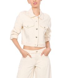 Alice + Olivia - Relaxed Boxy Cropped Jacket - Lyst