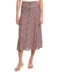 Zadig & Voltaire - June Midi Skirt - Lyst