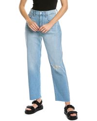 Hudson Jeans - High-rise Straight Ankle Jeans - Lyst