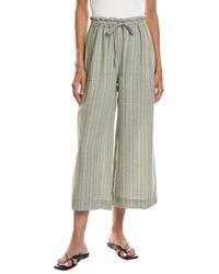 Max Studio - Drawstring Cropped Pant - Lyst