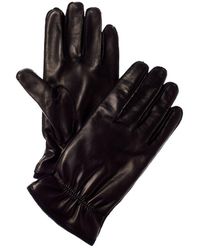 Portolano - Leather & Wool Gloves - Lyst