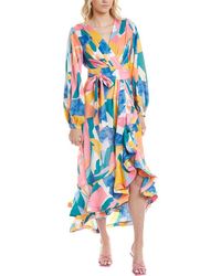 Marion - Ruffle Wrap Dress - Lyst